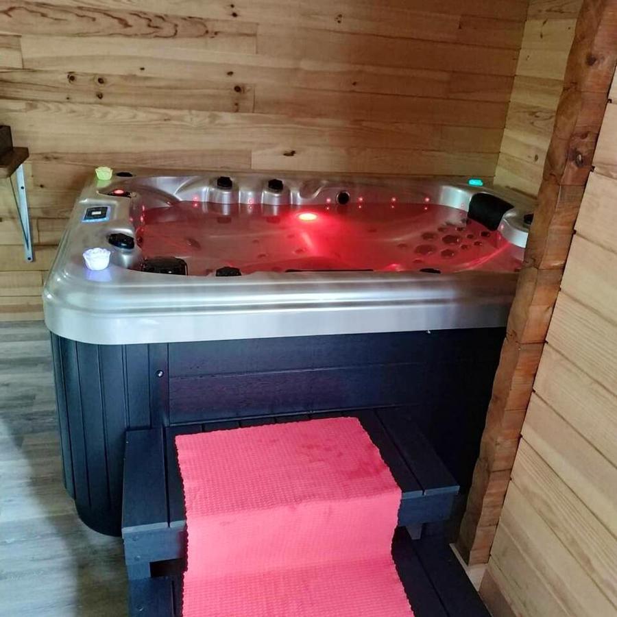 Chalet Chaleureux A Louatre Avec Piscine Partagee Exterior foto